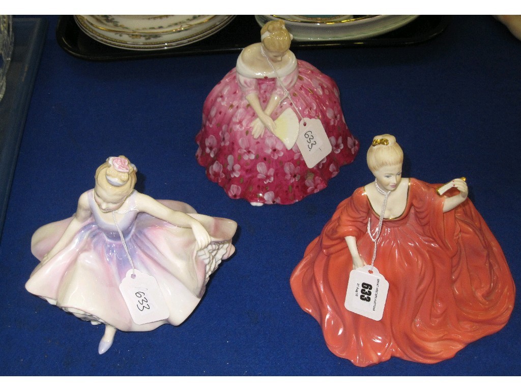 Appraisal: Two Royal Doulton figures 'Dancing Years' HN and 'Victoria' HN