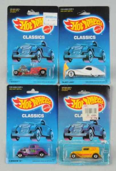 Appraisal: Lot of Mattel Hot Wheels Classics Vehicles Description Includes T-Bucket