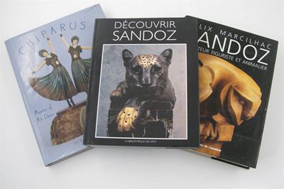 Appraisal: Sandoz' by Felix Marcilhac 'Decouvrir Sandoz' Chiparus by Alberto Shayo