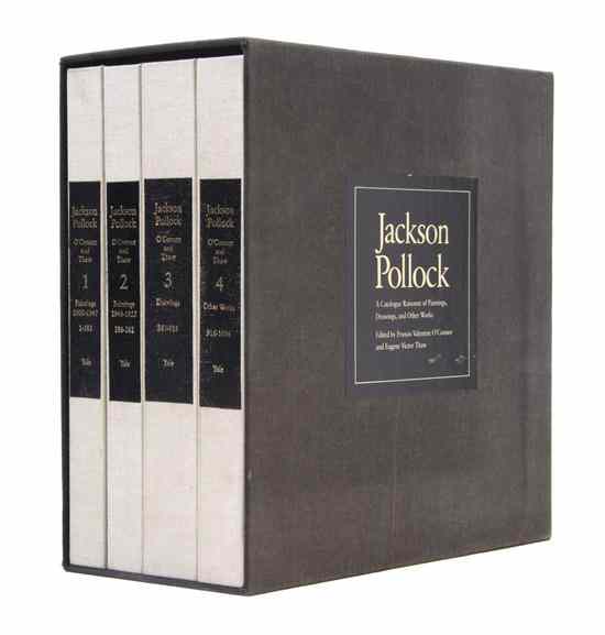 Appraisal: POLLOCK JACKSON Jackson Pollock A Catalogue Raisonne of His Paintings