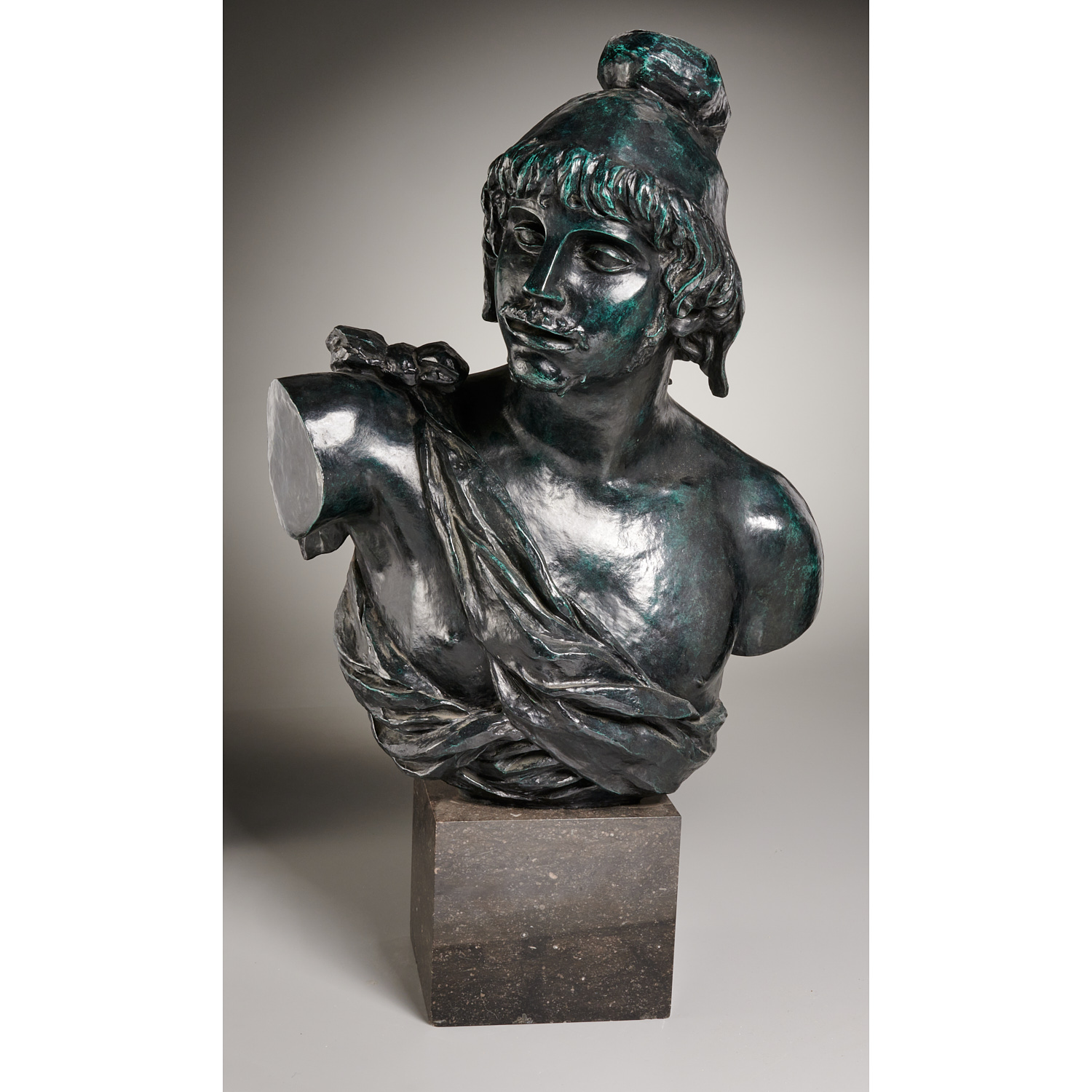 Appraisal: PIERRE-AUGUSTE RENOIR AND R GIUNO BRONZE Pierre-Auguste Renoir French -