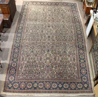 Appraisal: Antique Bibikabad Northwest Persian carpet Antique Bibikabad Northwest Persian carpet