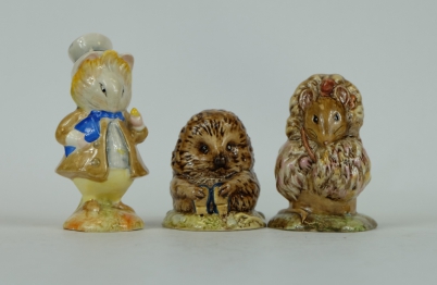 Appraisal: Beswick Beatrix Potter figures Amiable Guinea Pig Old Mrs Pricklepin