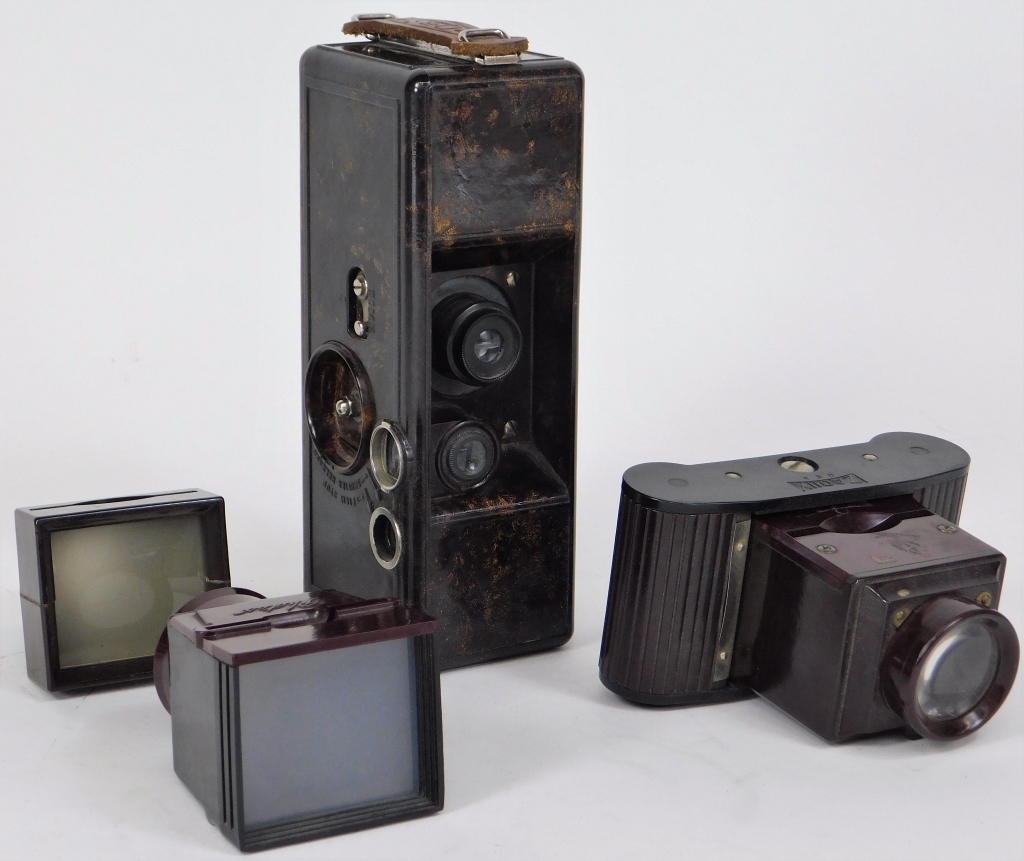 Appraisal: ORS KAMRA AND BAKELITE SLIDE VIEWERS ORS Kamra and Bakelite