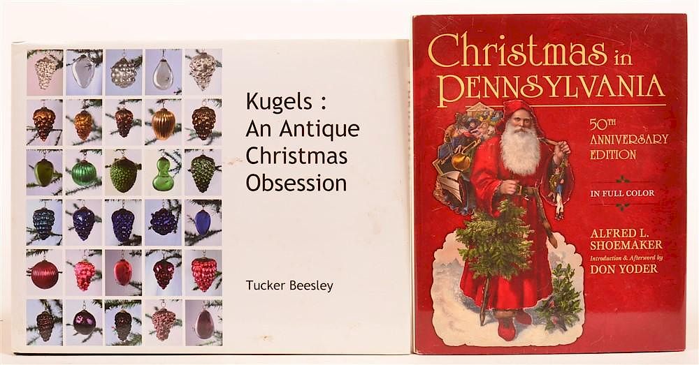 Appraisal: vols Book on Kugels Christmas Beesley Kugels PA Signed by