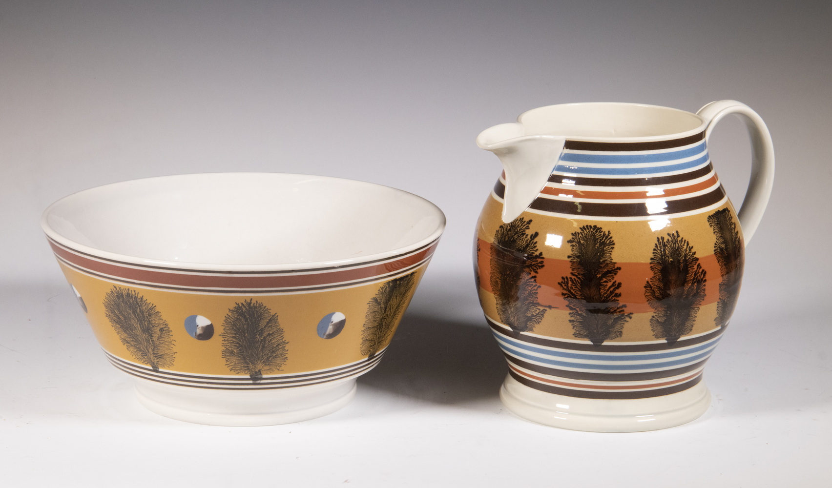 Appraisal: DON CARPENTIER US - MOCHAWARE Pieces of Finely Crafted Pottery