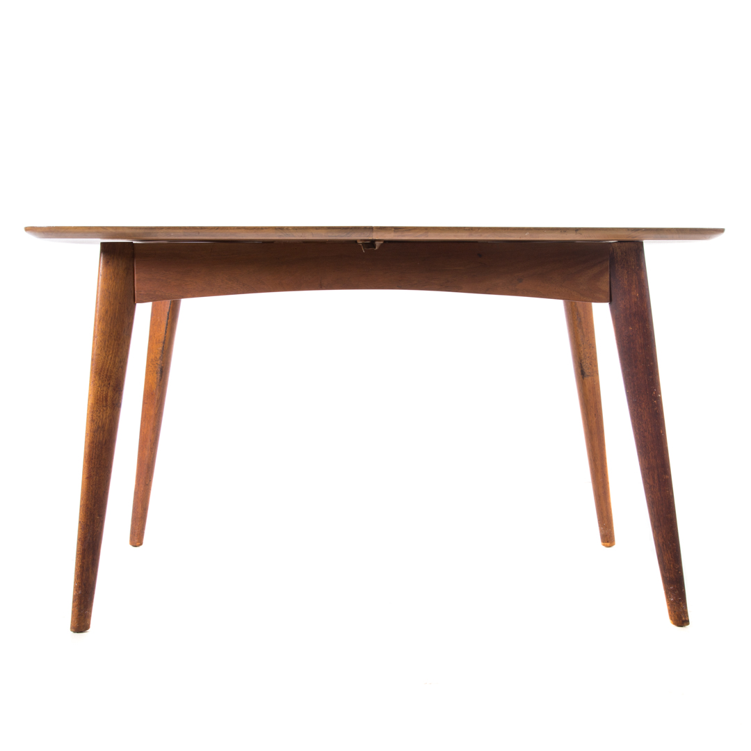 Appraisal: Danish Modern teakwood dining table Henredon Furniture North Carolina mid-