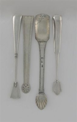 Appraisal: Four various pairs of tongs two late th early th