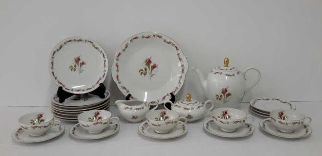 Appraisal: Vintage Eschenbach pc China Sandwich Set Made in Bavaria Germany