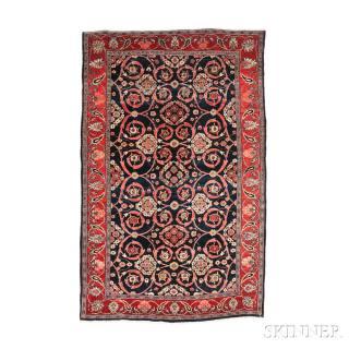 Appraisal: Halvai Bidjar Rug Iran c ft in x ft in