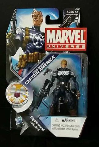 Appraisal: Captain America Steve Rogers Action Figure Marvel Universe figure with