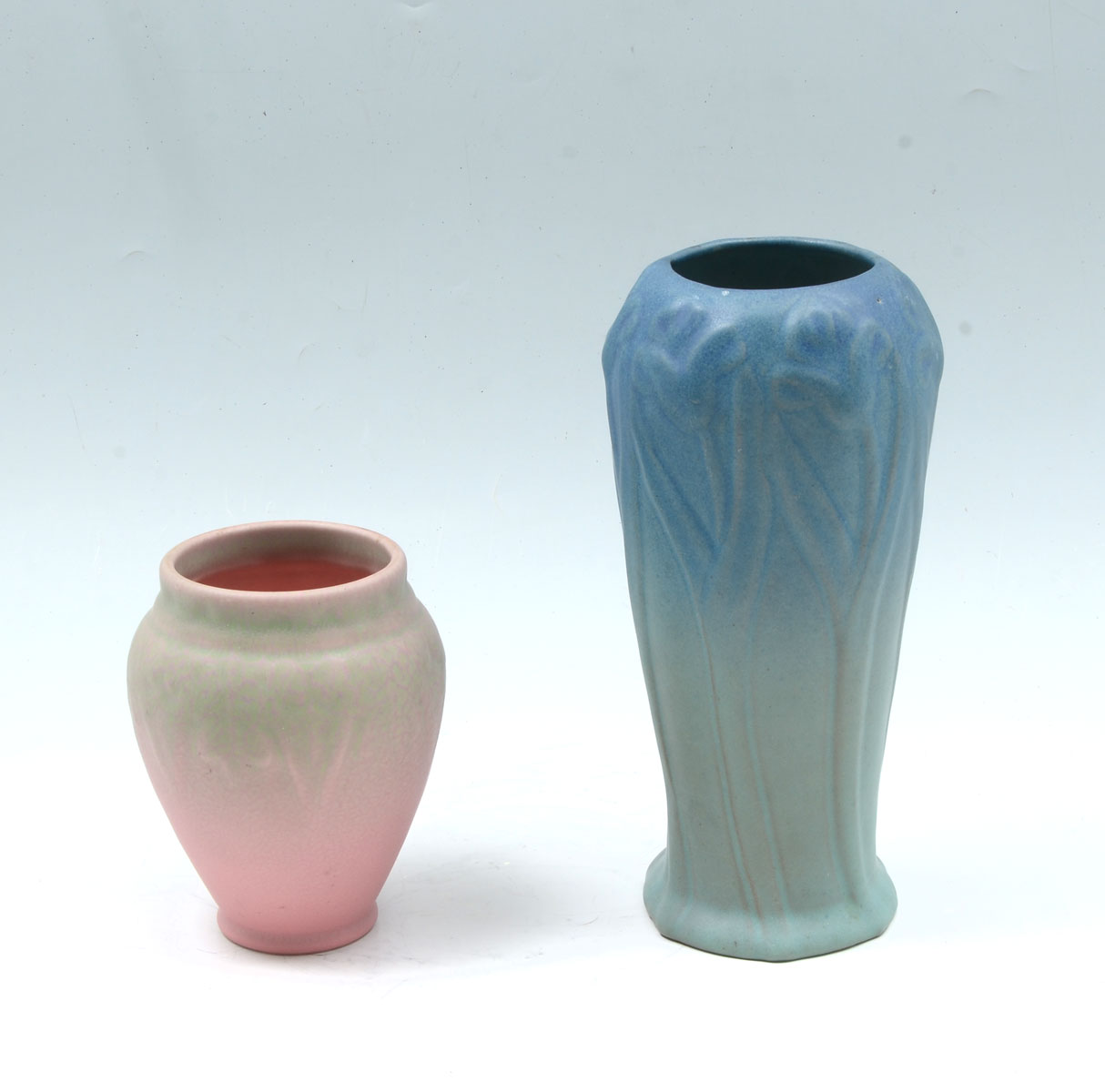 Appraisal: PC ROOKWOOD VASE VAN BRIGGLE TULIP VASE Rookwood Pink ground