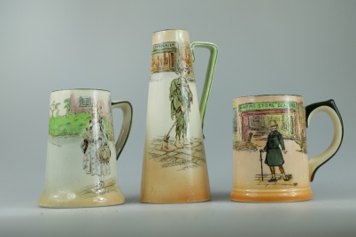 Appraisal: Royal Doulton Dickens seriesware collection of jugs comprising of Poor