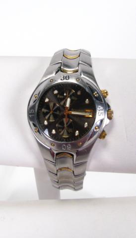 Appraisal: Bulova Marine Star gentleman's watch two-tone stainless steel case and