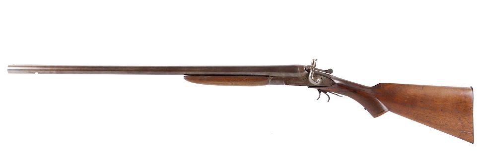 Appraisal: F Dumoulin Side x Side External Hammer Shotgun Available in