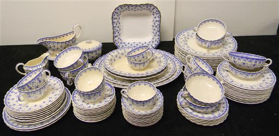 Appraisal: Spode ''Fleur de Lis'' Pattern service including two oval serving