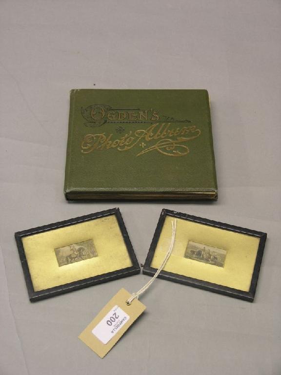 Appraisal: An Ogden's photo album complete with Ogden's photographic cigarette cards