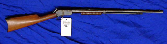 Appraisal: Winchester Model pump action rifle Cal octagon bbl SN Blued