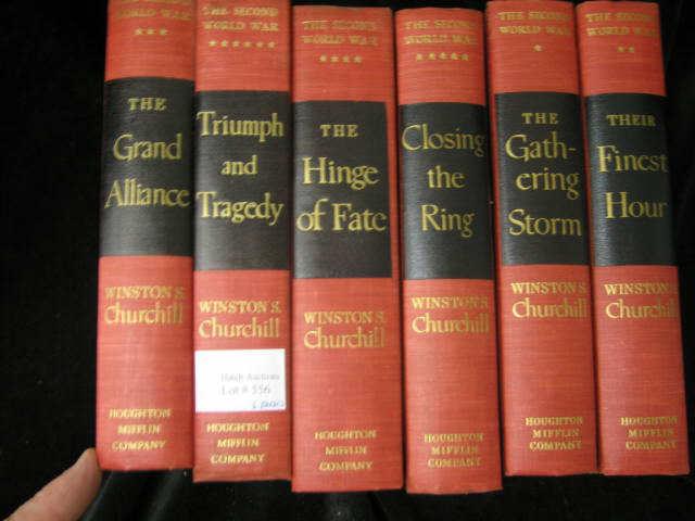 Appraisal: Volume Winston Churchill Book Set