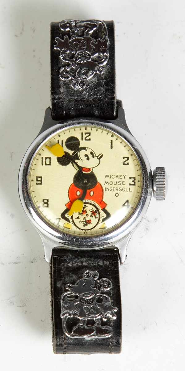 Appraisal: Ingersoll Mickey Mouse Wrist Watch Condition Original band Missing second