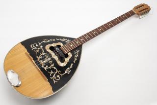 Appraisal: Greek Bouzouki Tetrachordo Mother of Pearl Inlay Greek bouzouki musical