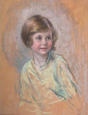 Appraisal: M Cohen Early th Century Portrait of a girl wearing