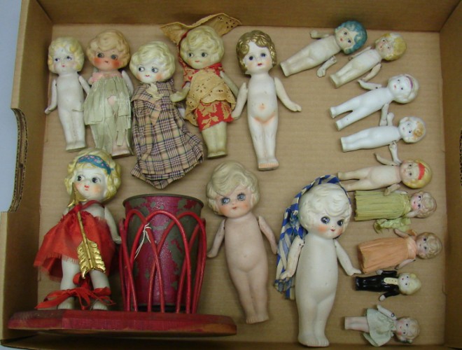 Appraisal: Lot of Betty Boop type dolls - Some painted and