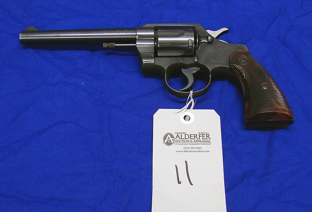 Appraisal: Colt Official Police double action revolver Cal bbl SN Blued