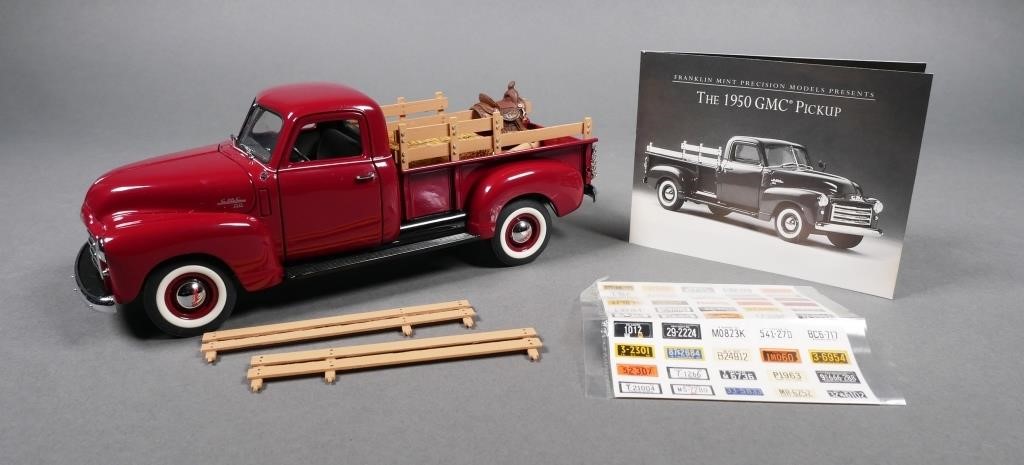 Appraisal: scale diecast model of a GMC pickup truck by Franklin