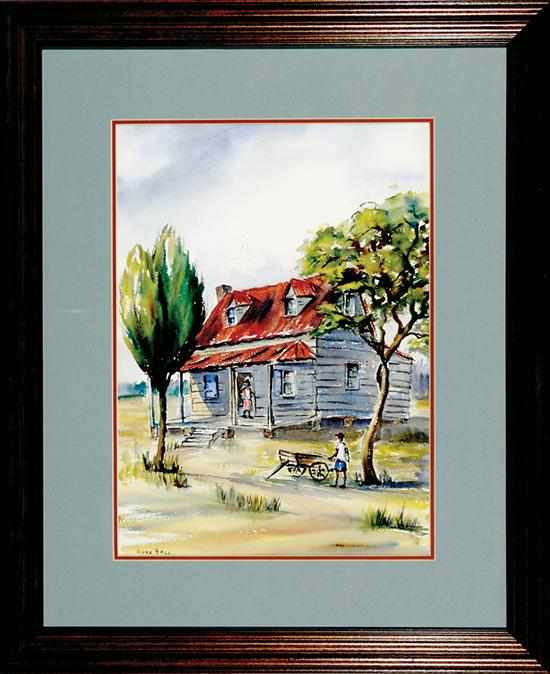 Appraisal: Anne Ball South Carolina mid th Century RURAL COASTAL CAROLINA