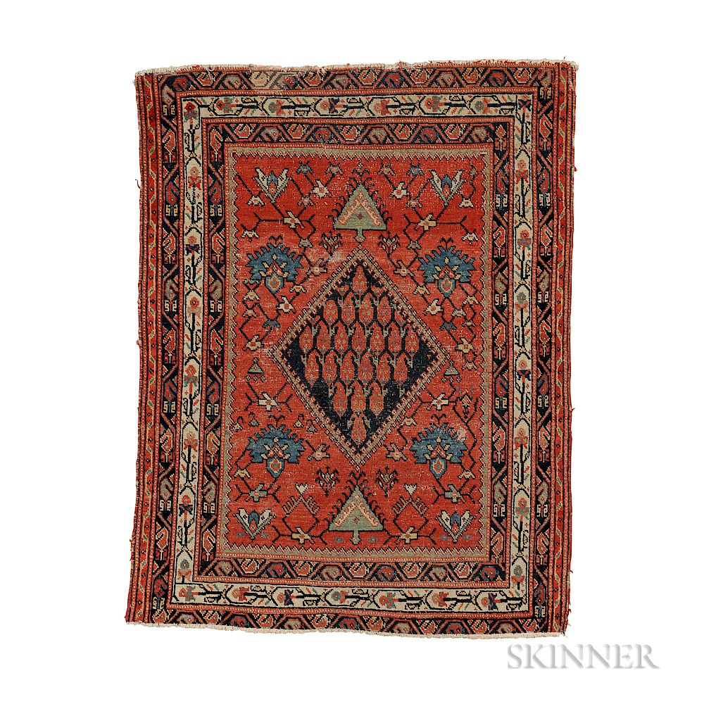 Appraisal: Saraband Rug Saraband Rug western Iran c ft in x