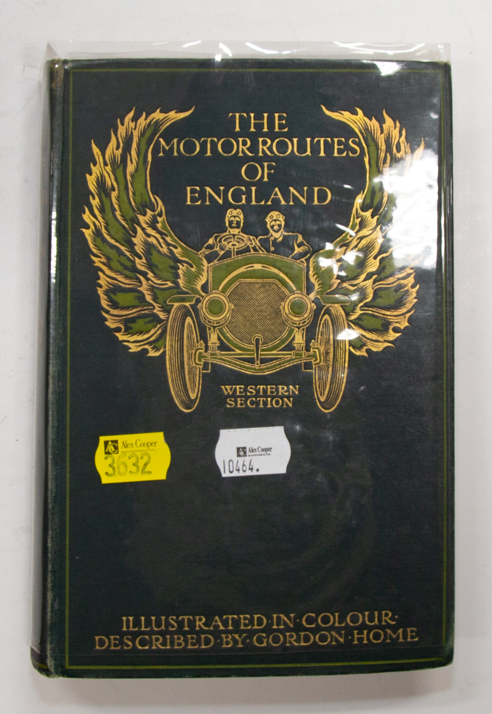 Appraisal: RARE BOOK MOTOR ROUTES OF ENGLAND Gordon Home THE MOTOR