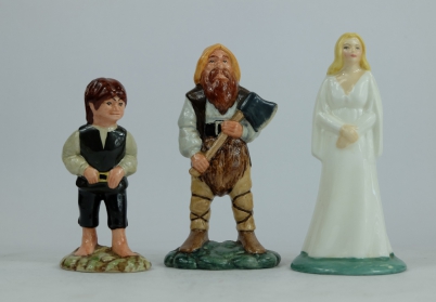 Appraisal: Royal Doulton figures from the Middle Earth series to include