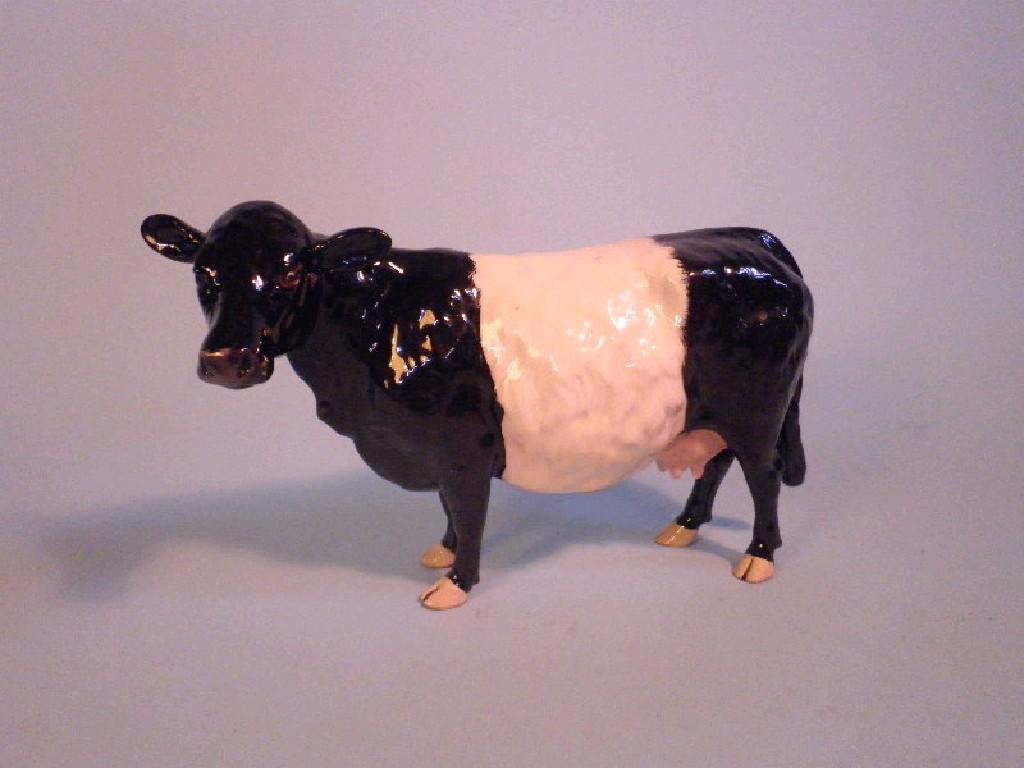 Appraisal: Beswick A belted Galloway cow