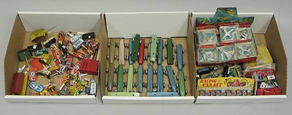 Appraisal: Japanese Penny toys Primitive s vintage miniature toys manufactured in