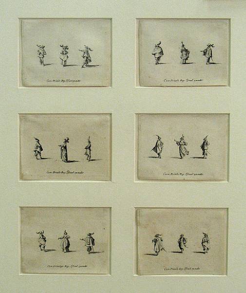 Appraisal: Jacques Callot French - Les Fantasies L - - The