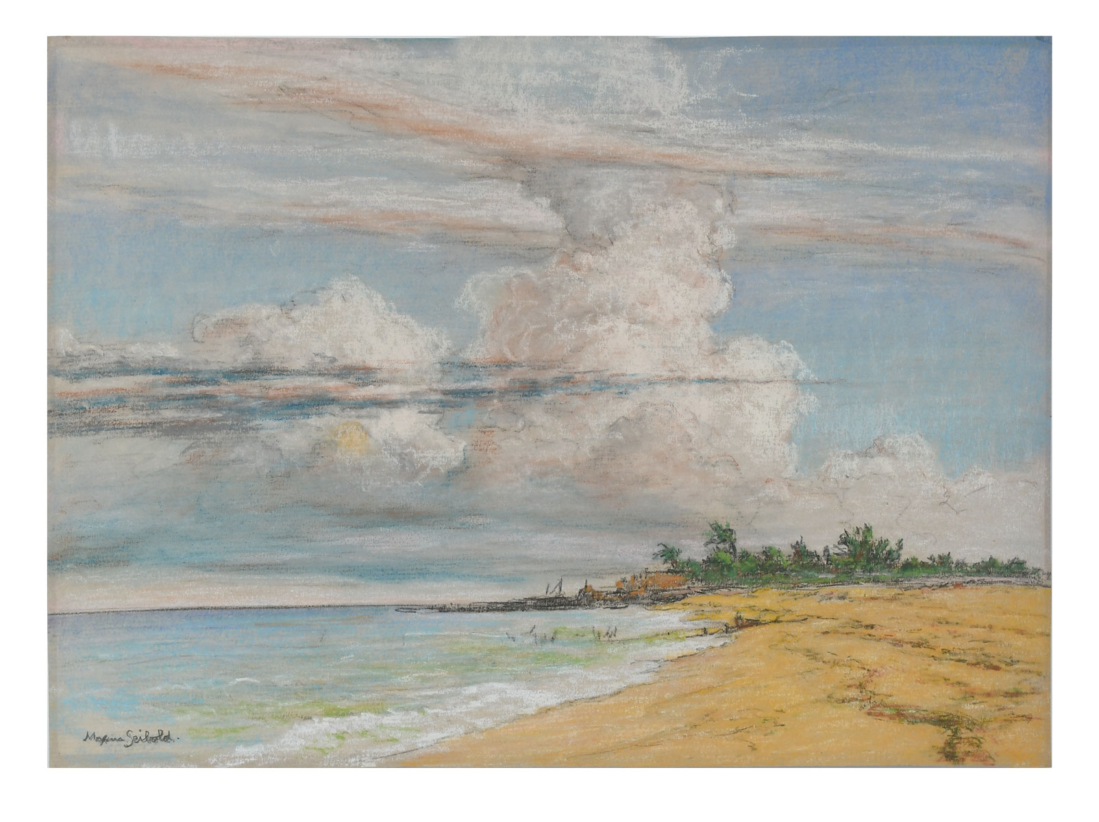 Appraisal: SEIBOLD Maximilian American Early th Century ''A Cloudy Afternoon ''