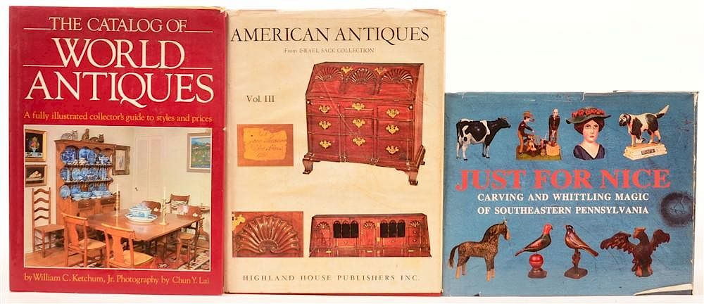 Appraisal: Book Lot Three Volumes Book Lot Three Volumes General Antiques