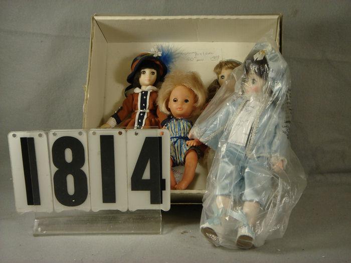 Appraisal: Lot of dolls Limited Edition Set Suzanne Gibson American Boy