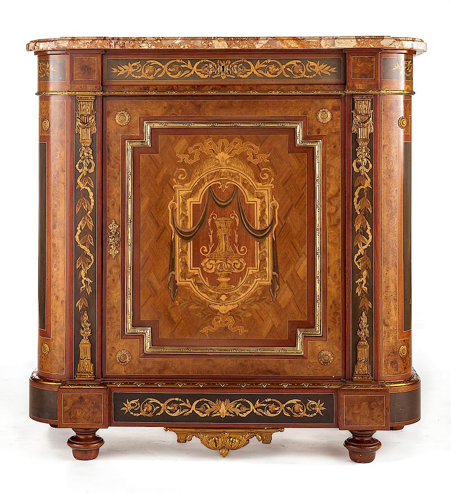 Appraisal: French Louis XV Parlor Cabinet DESCRIPTION A late th century