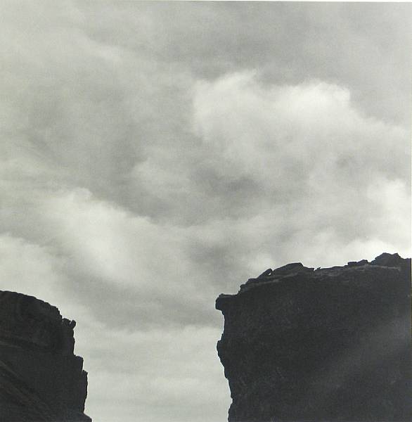 Appraisal: Ray K Metzker American born Moab Utah Gelatin silver print