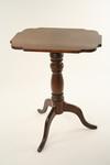 Appraisal: CANDLE STAND - th c Queen Anne cherry stand Top