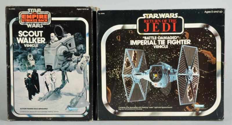 Appraisal: Lot of Star Wars Vehicles Description Includes one Empire Strikes