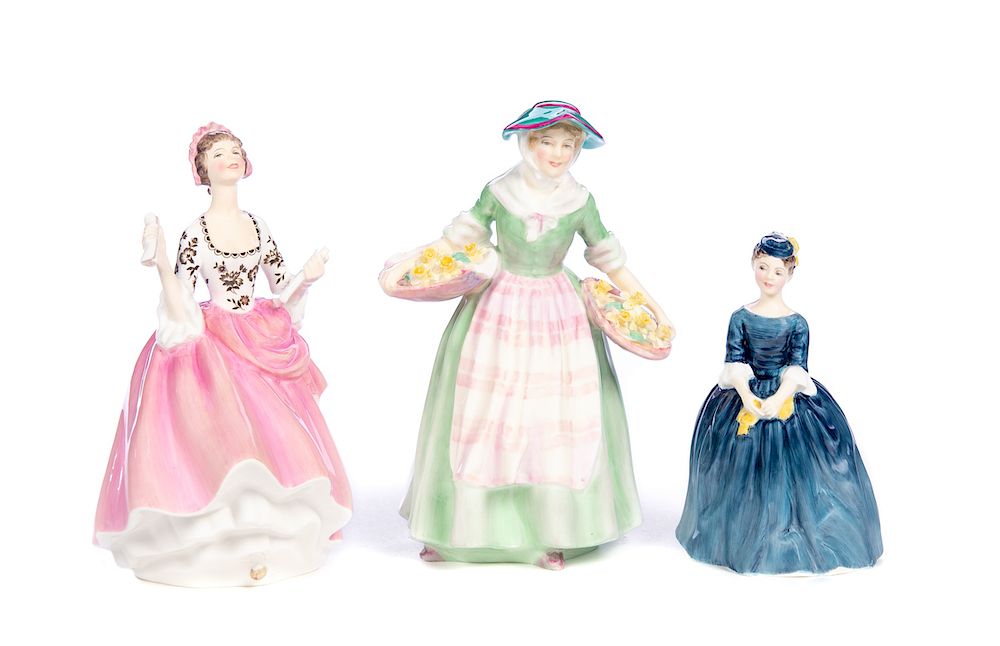 Appraisal: Royal Doulton Figures Excellent condition with no damage or repairs