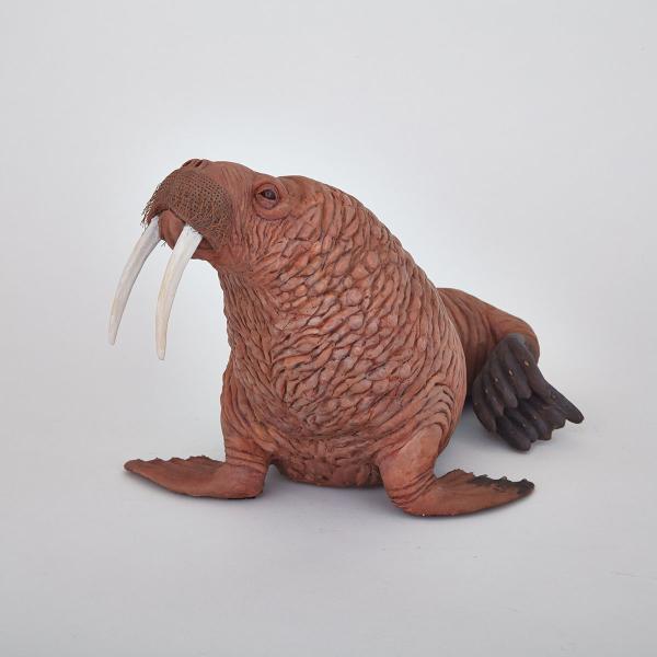 Appraisal: RAY ALTON - WALRUS clay and wire height cm width