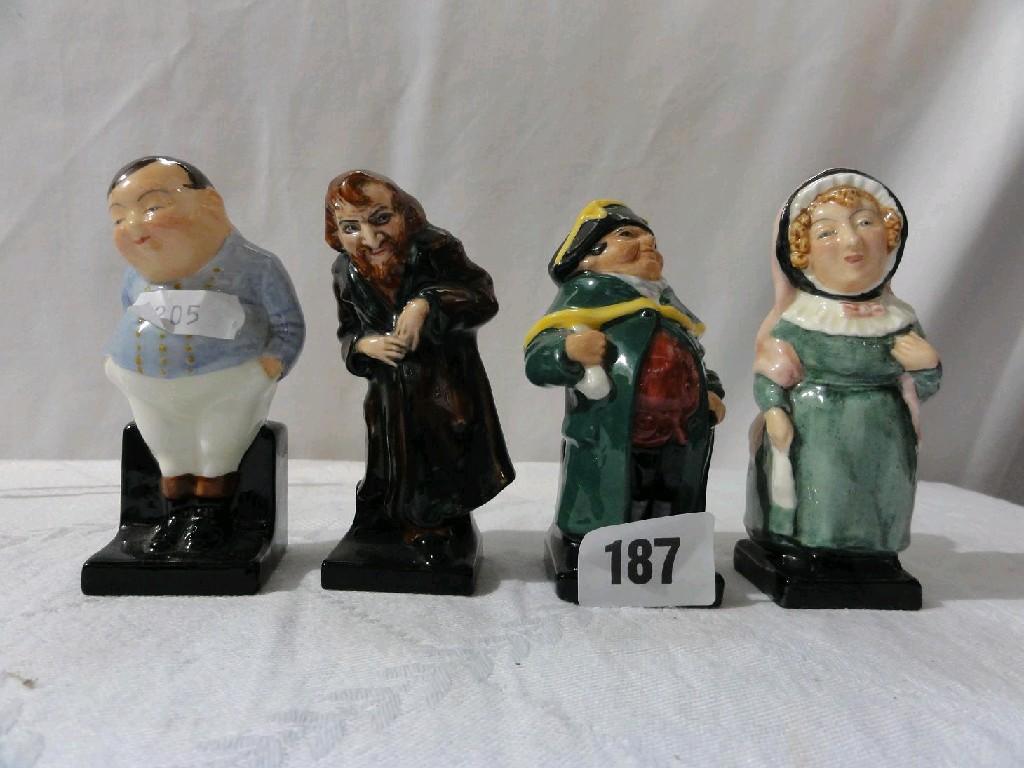 Appraisal: A collection of twenty four Royal Doulton Dickensian characters