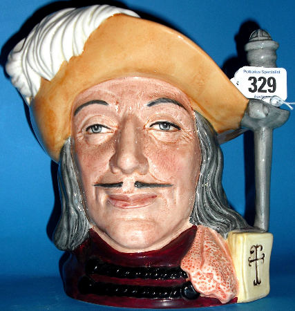 Appraisal: Royal Doulton Large Character Jug Aramis D special colourway