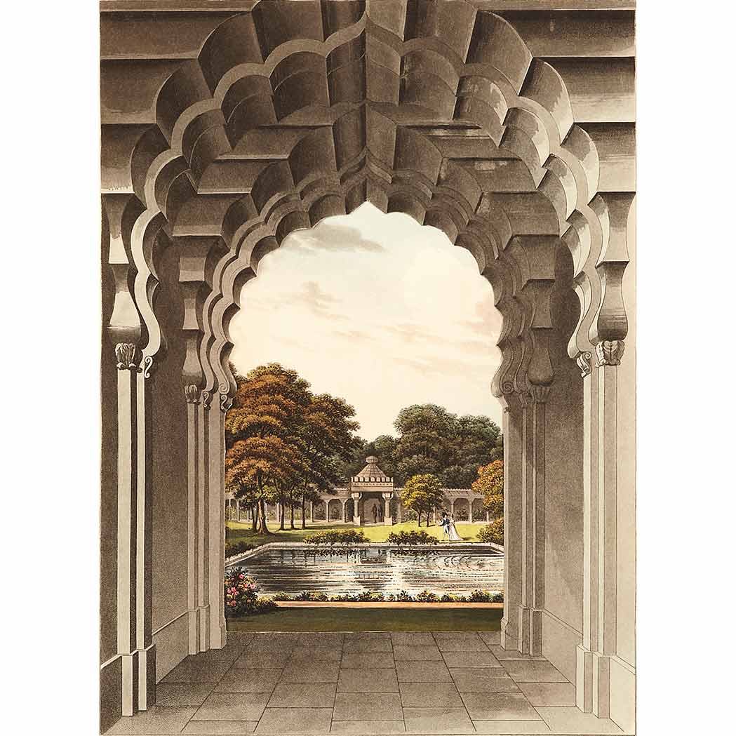 Appraisal: COLOR PLATE REPTON HUMPHRY Designs for the Pavillon at Brighton