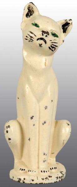 Appraisal: Cast Iron Hubley Deco Cat Doorstop Description Cat Fill-figure Repainted