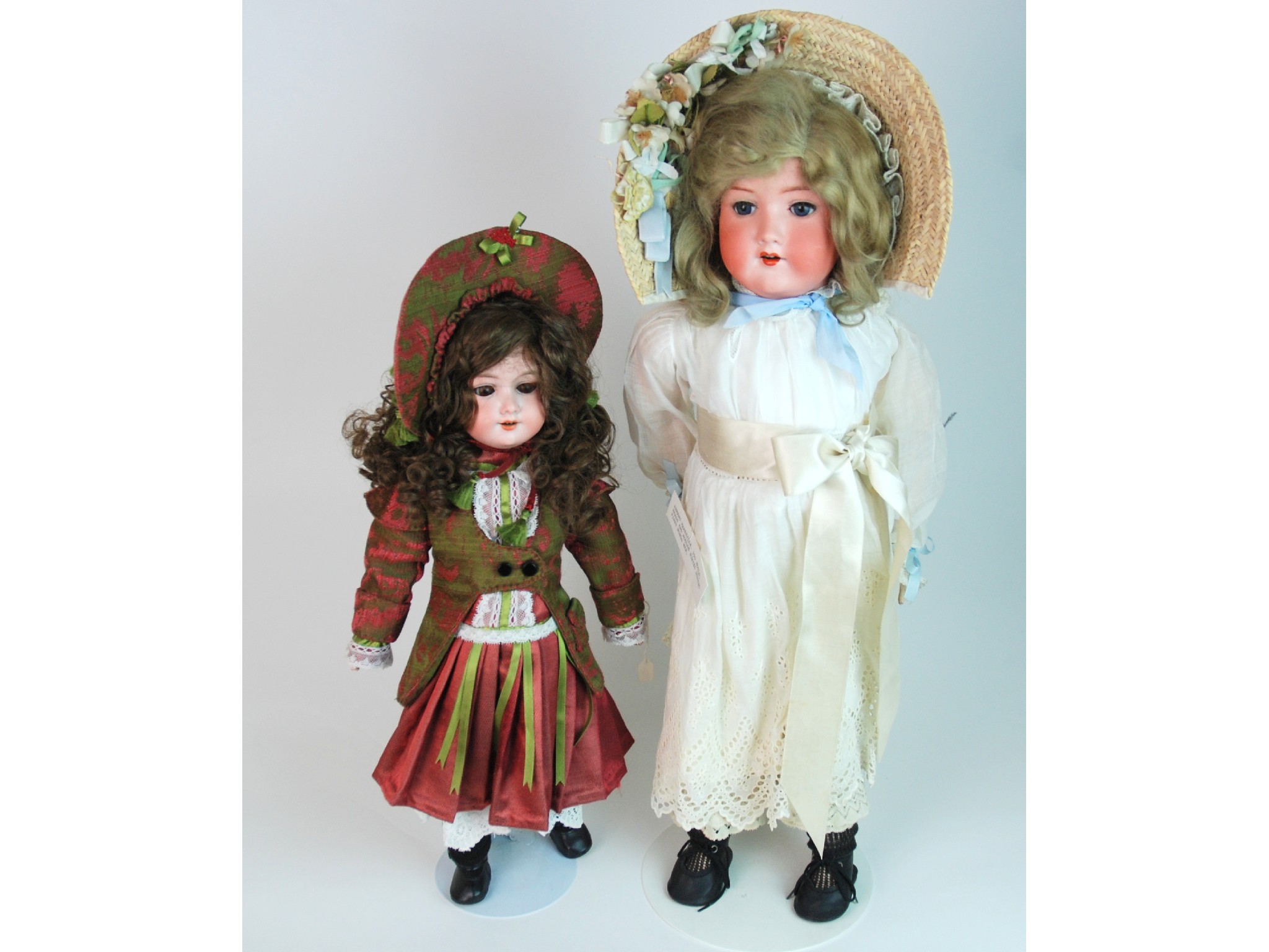 Appraisal: An Armand Marseille bisque-headed dollwith open and close brown eyes